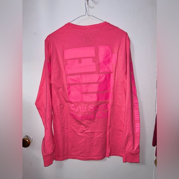 Anti Social Social Club Sesame Oil Long Sleeve Tee - Picture 2 of 5